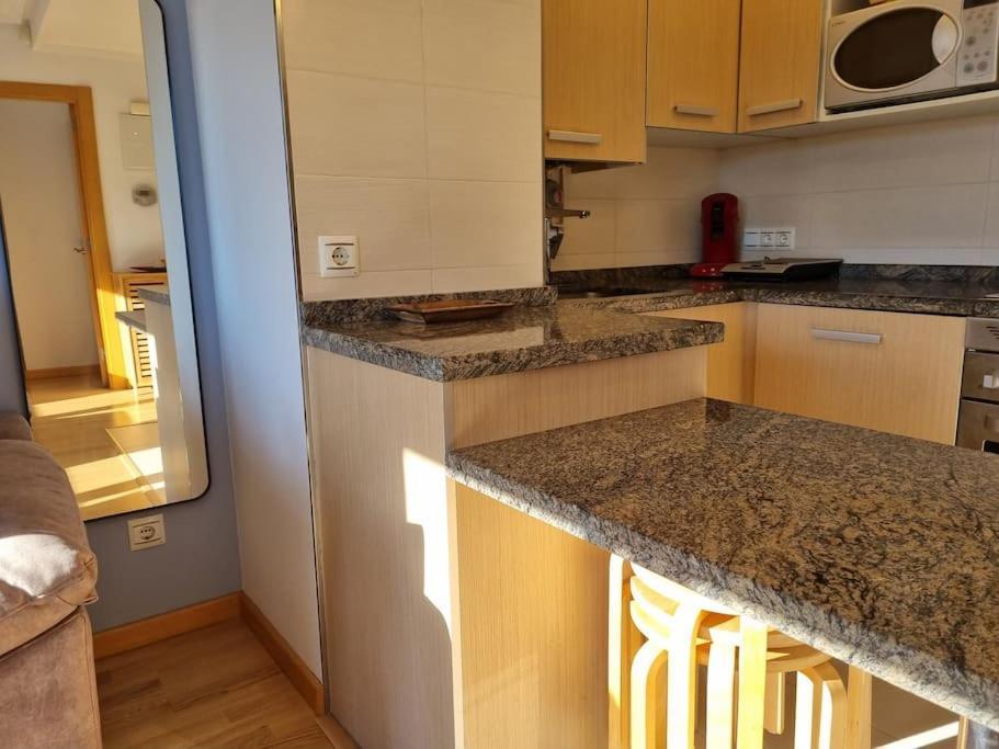 20A01 - Precioso Apartamento Con Piscina Y Garaje La Arena エクステリア 写真